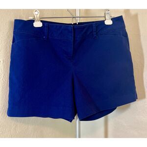 The Limited Royal Blue Tailored Stretch Chino Shorts - Size 10